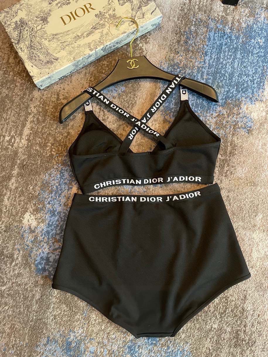 Dior new split swimsuit
