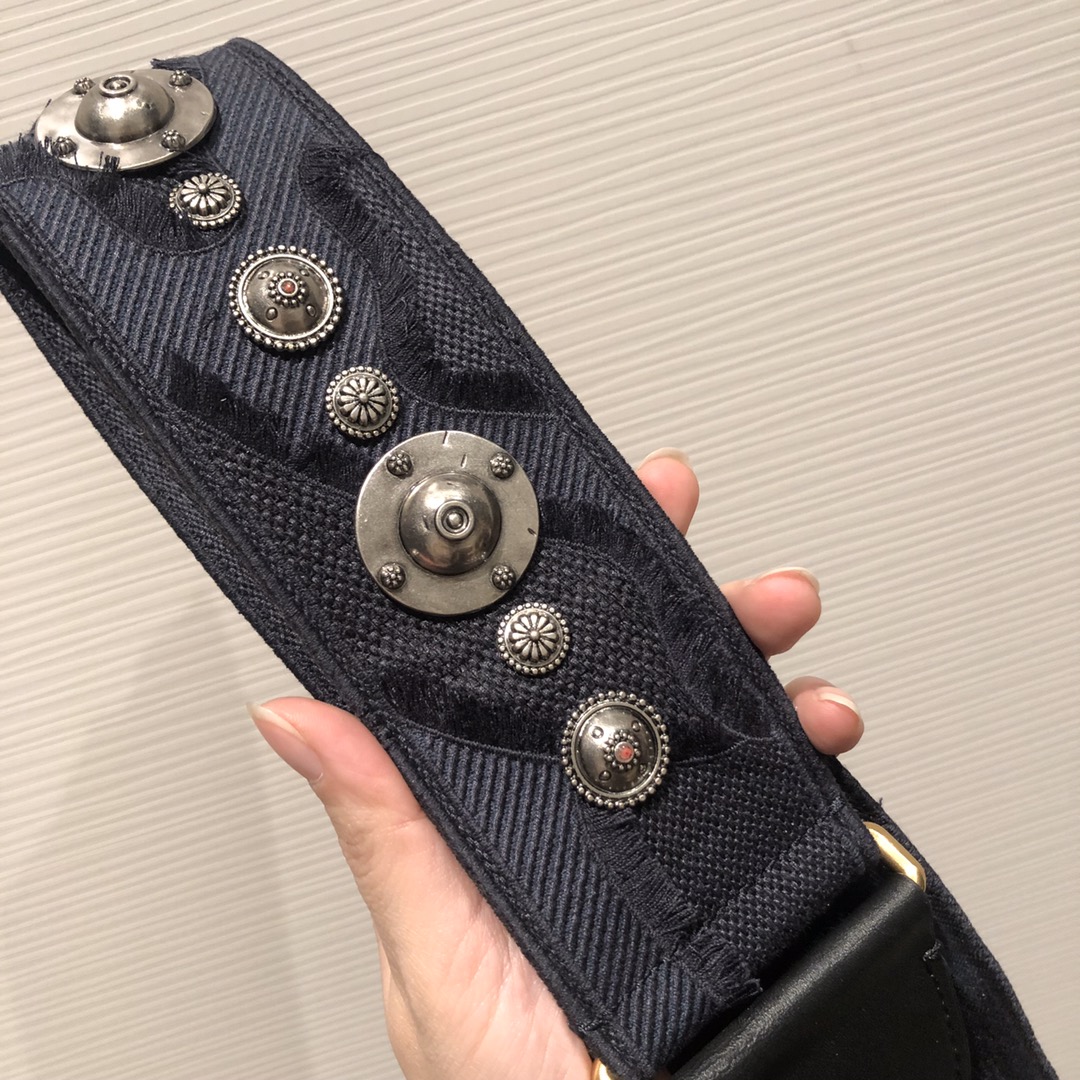 Dior camouflage heavy shoulder straps