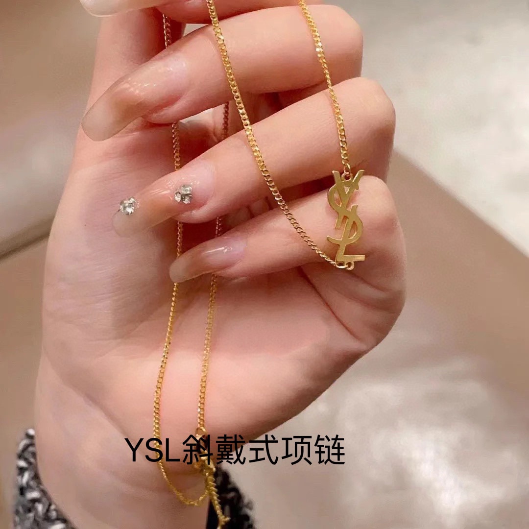 Saint Laurent YSL necklace