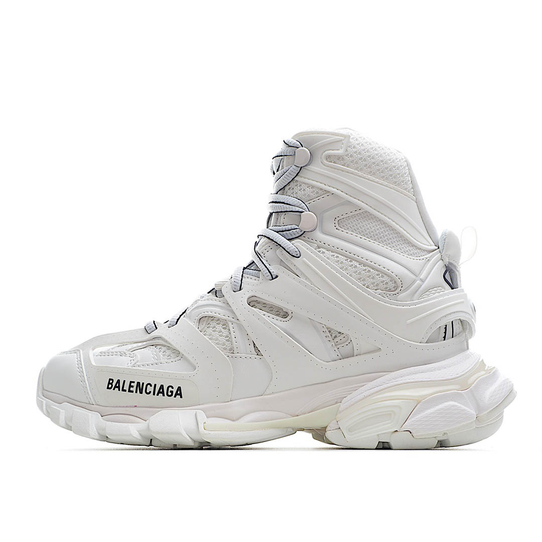 Balenciaga Sneaker Tess s.Gomma MAILLE WHITE/ORANGE