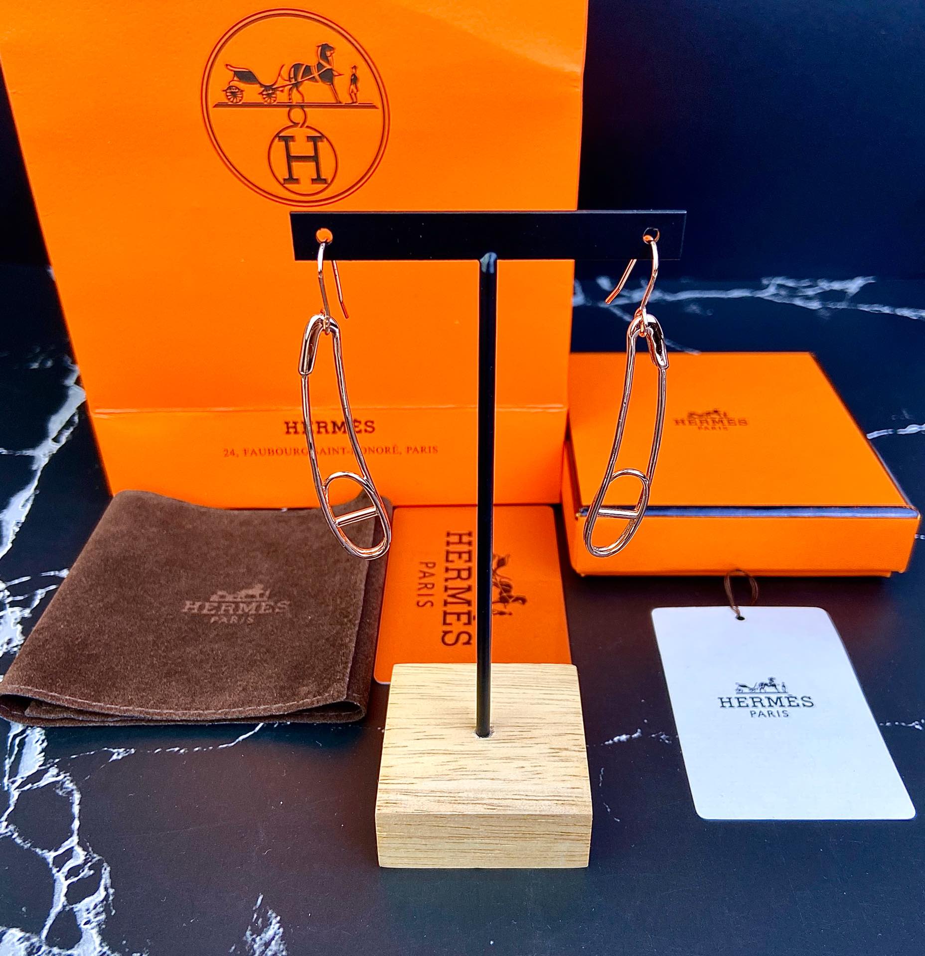 Hermes Earrings