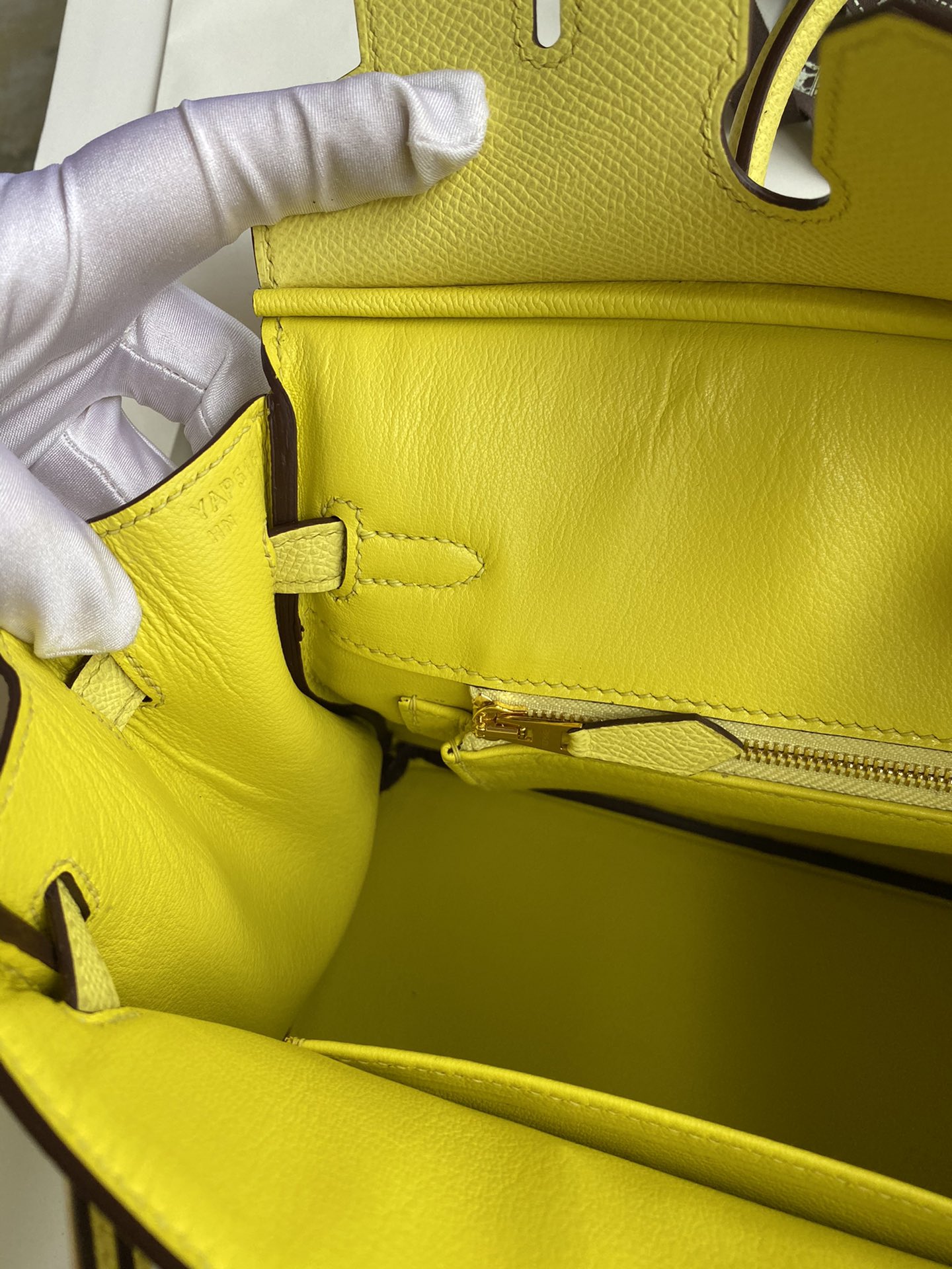 Birkin 25cm Epsom Leather Lemon Yellow 🍋 Gold Buckle