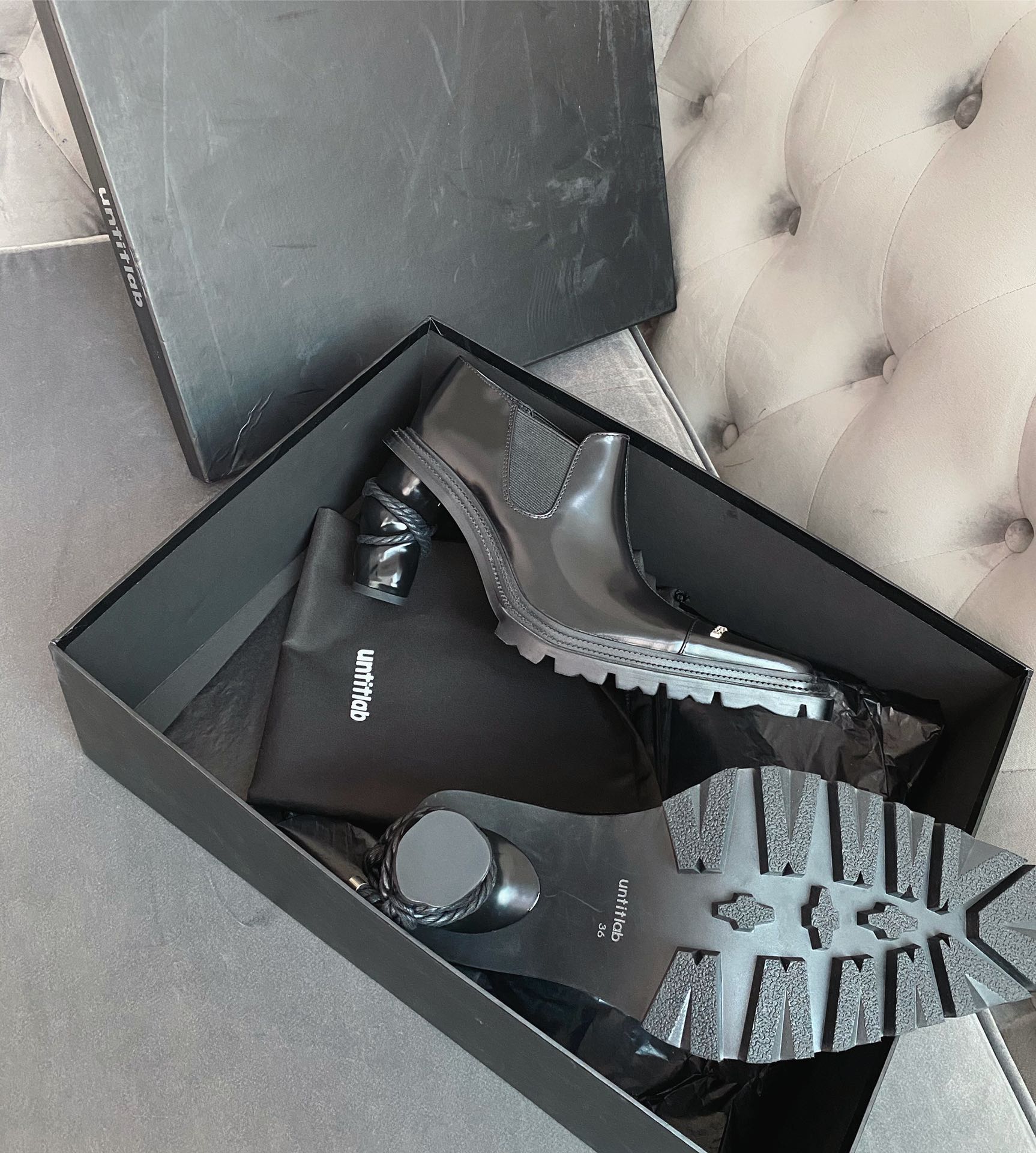 Untitlab new line of design simply no one super unbeatable cool short boots