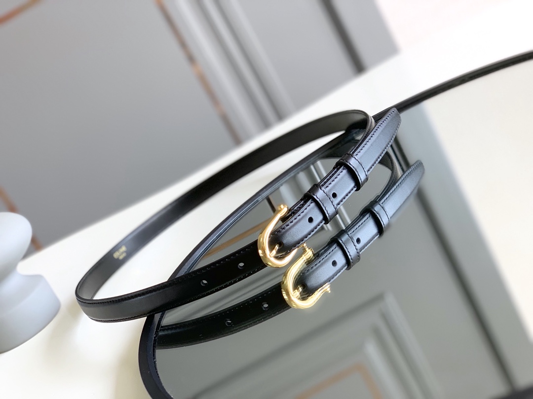 CELINE new pin buckle women's belt