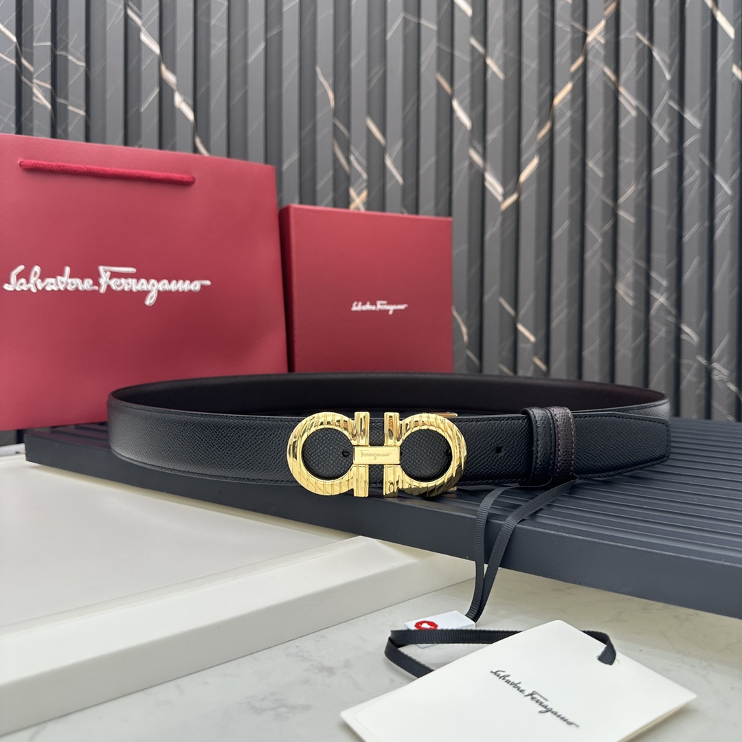 FERRAGAMO Boutique Brass Buckle