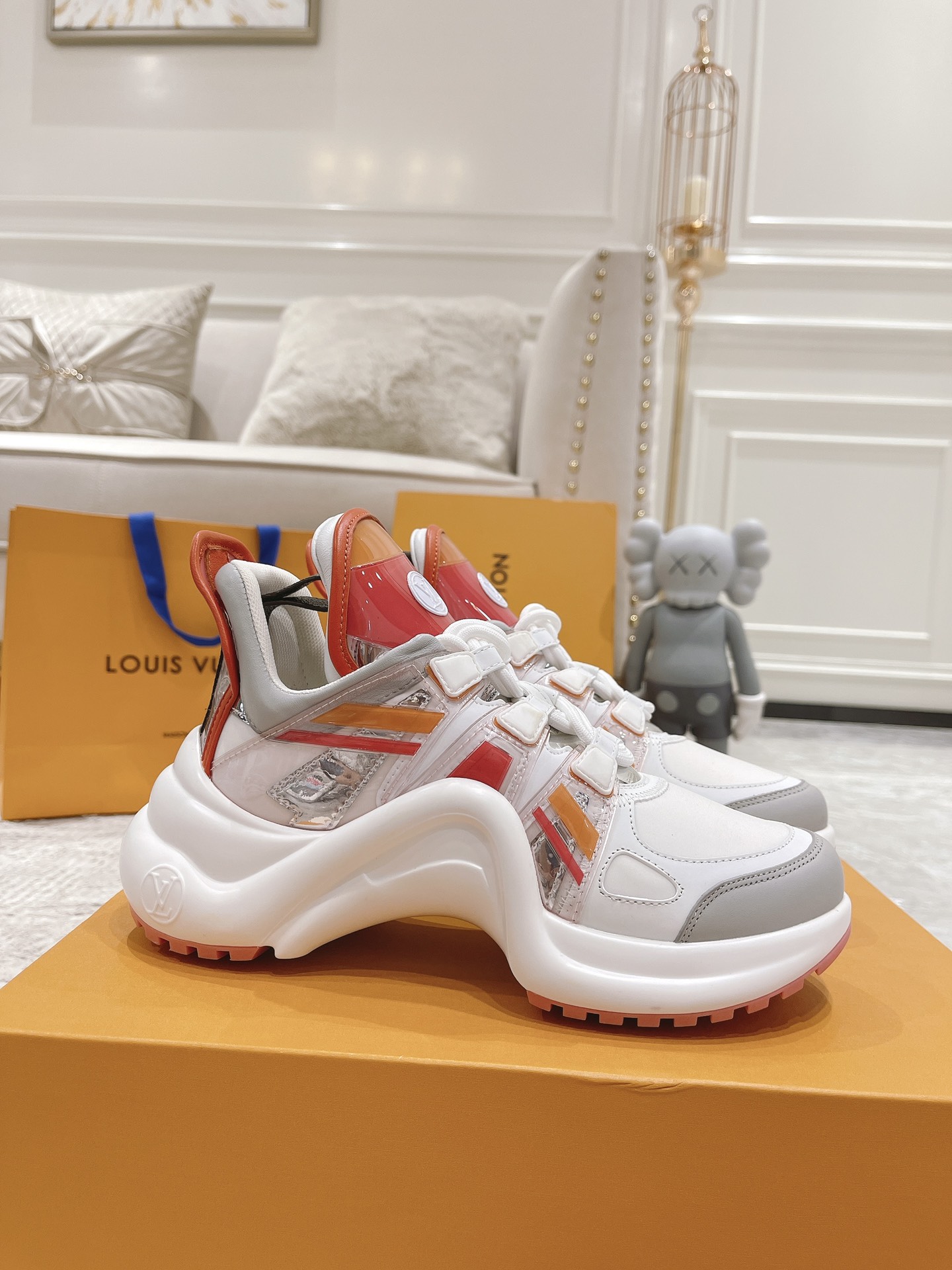 Louis Vuitton Archlight Donkey Brand Louis Vuitton Casual Sports Dad Shoes