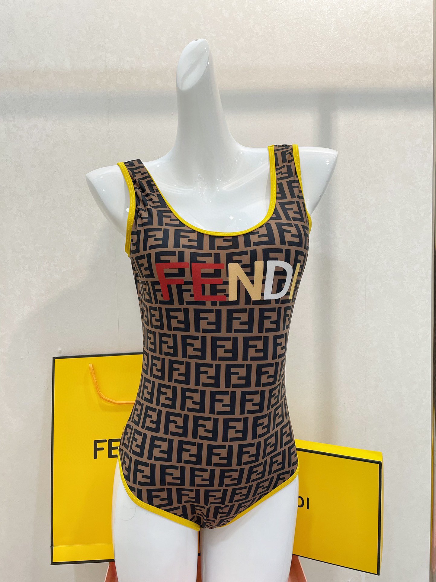 fendi one piece swimsuit