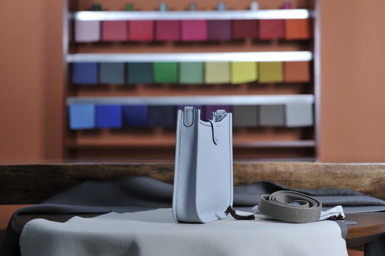 mini evelyne chalice blue silver buckle TC