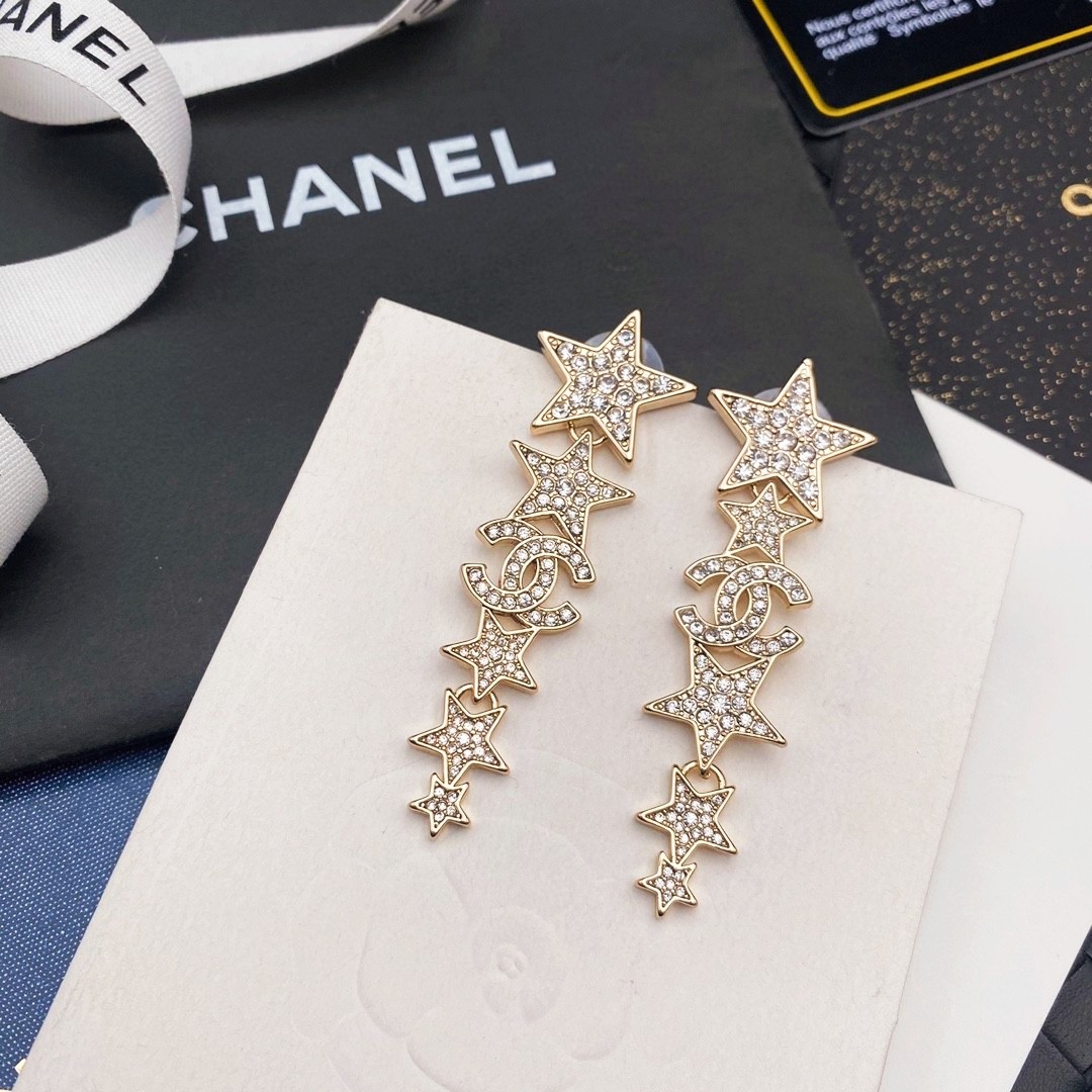 CHANEL🇫🇷Xiaoxiang classic five-pointed star double c