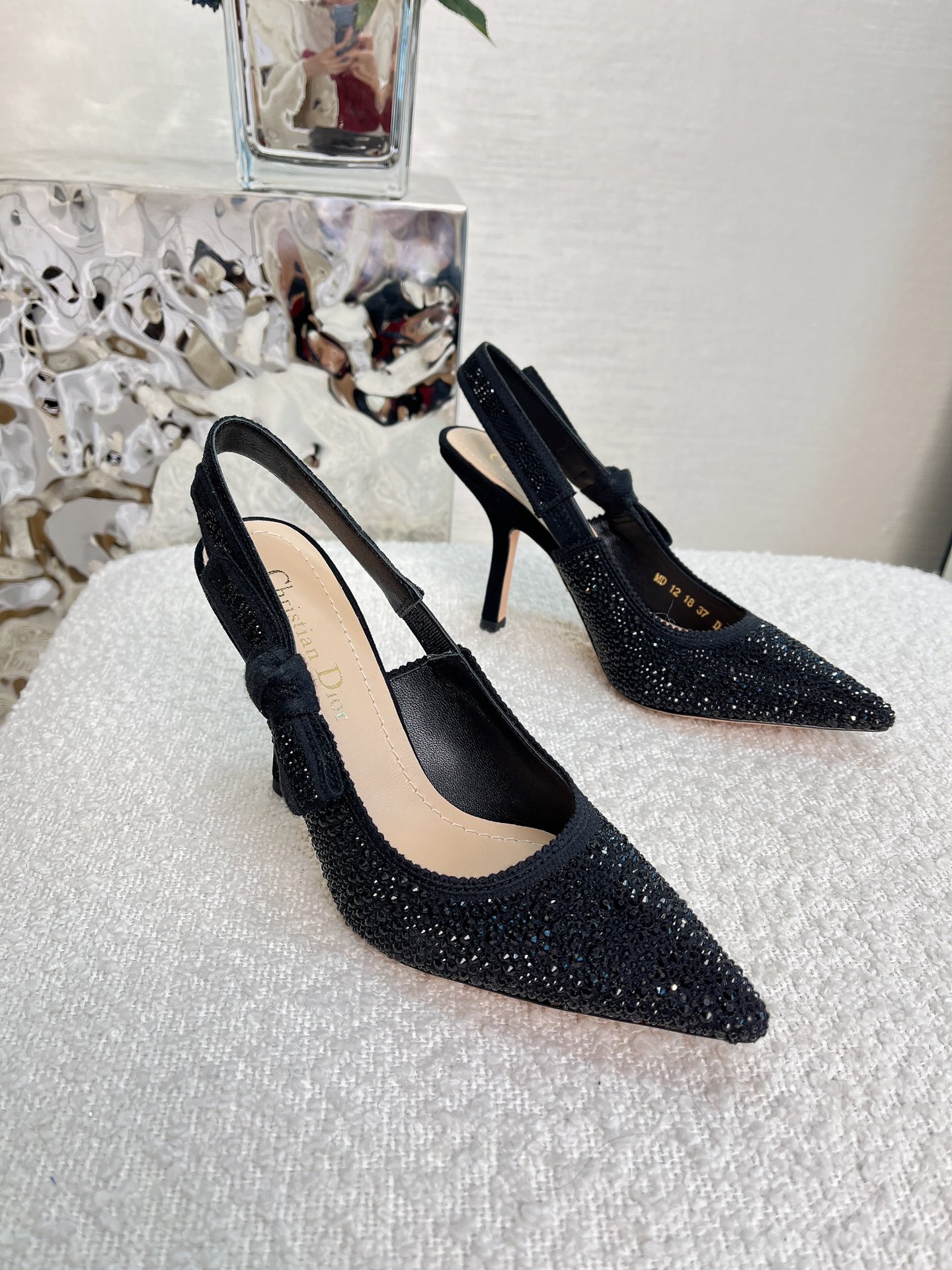 𝐉'𝐀𝐝𝐢𝐨𝐫 ｜𝟐𝟎𝟐𝟐 𝟑𝐒𝐒/𝐧𝐞𝐰 Full diamond high heels