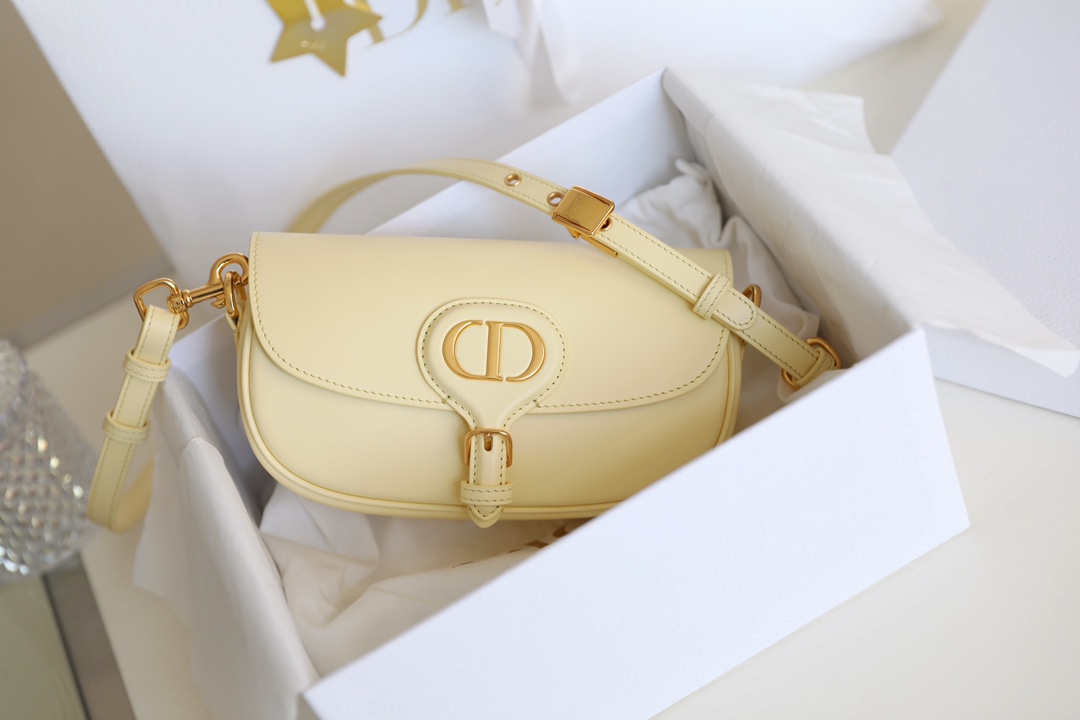 DIOR BOBBY East-West Light Yellow