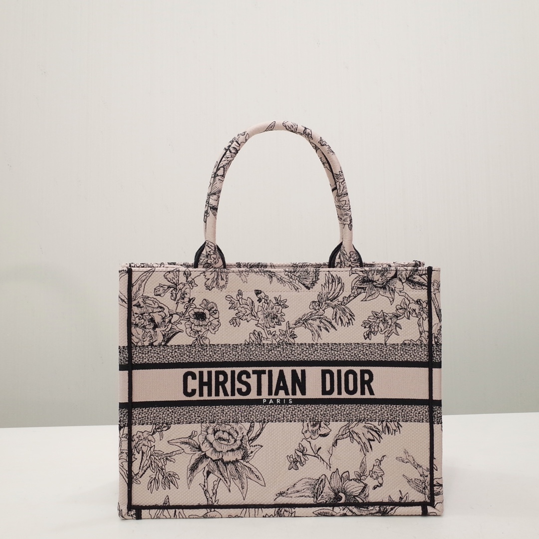 DIOR TOTE oblique vintage print