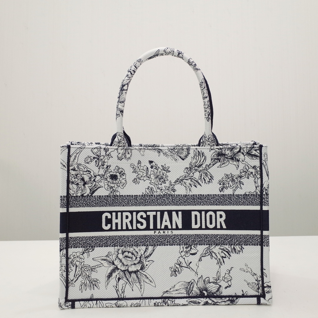 DIOR TOTE oblique vintage print