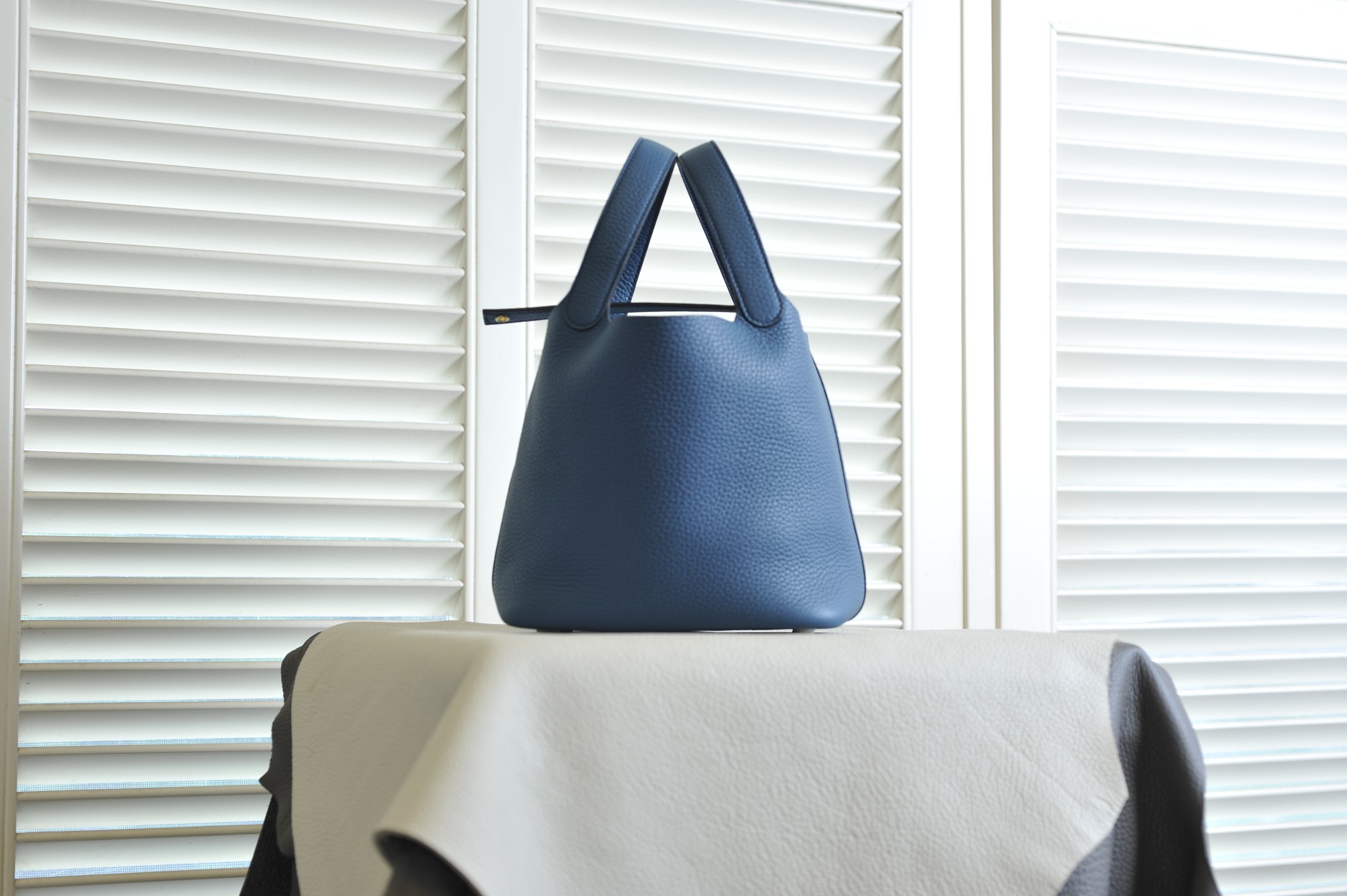 picotin18 Strait Green Gold Buckle TC Leather