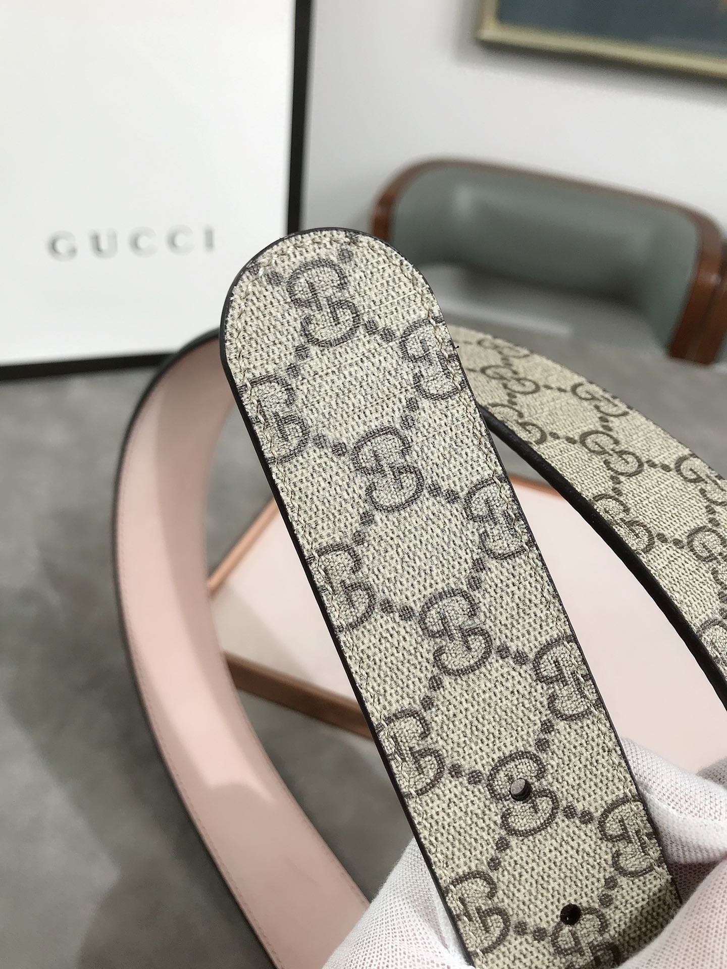 GUCCI classic double G belt