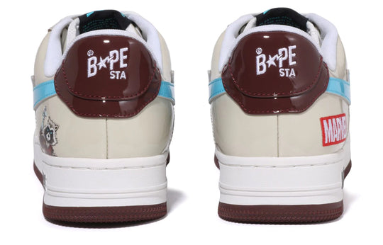 A BATHING APE Bape Sta x Marvel ‘Cream Black Blue’ 1I73-291-906