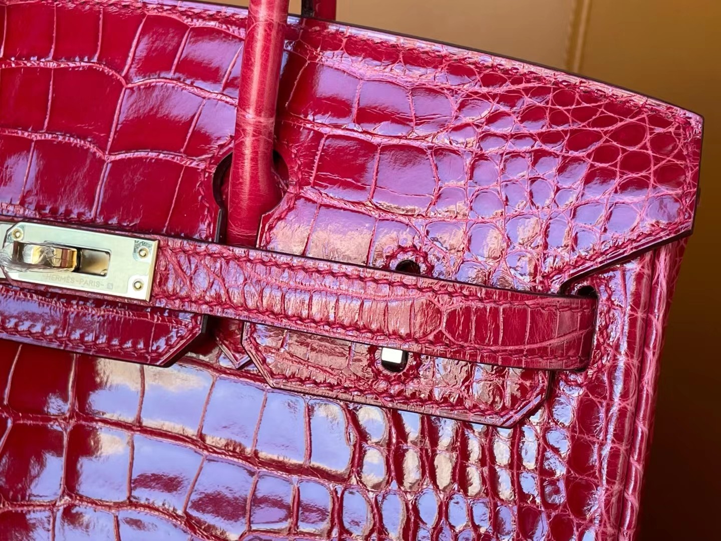 Birkin 25/30 Counter hcp French alligator