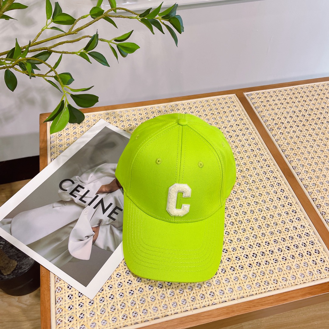 [CELINE] 2023 spring and summer new simple baseball cap