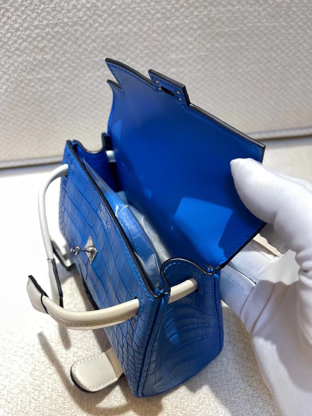 kelly doll  American crocodile top craftsmanship wax thread hand sewing