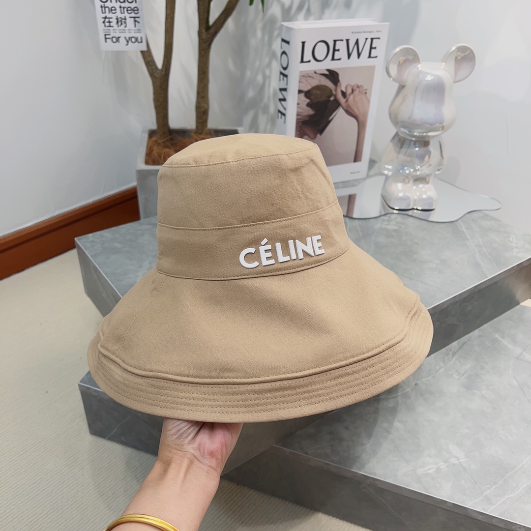 Celine-simple fisherman hat Classic customized special, fresh