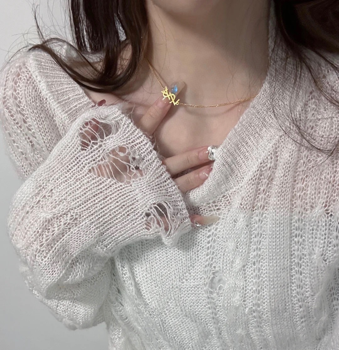 Saint Laurent YSL necklace