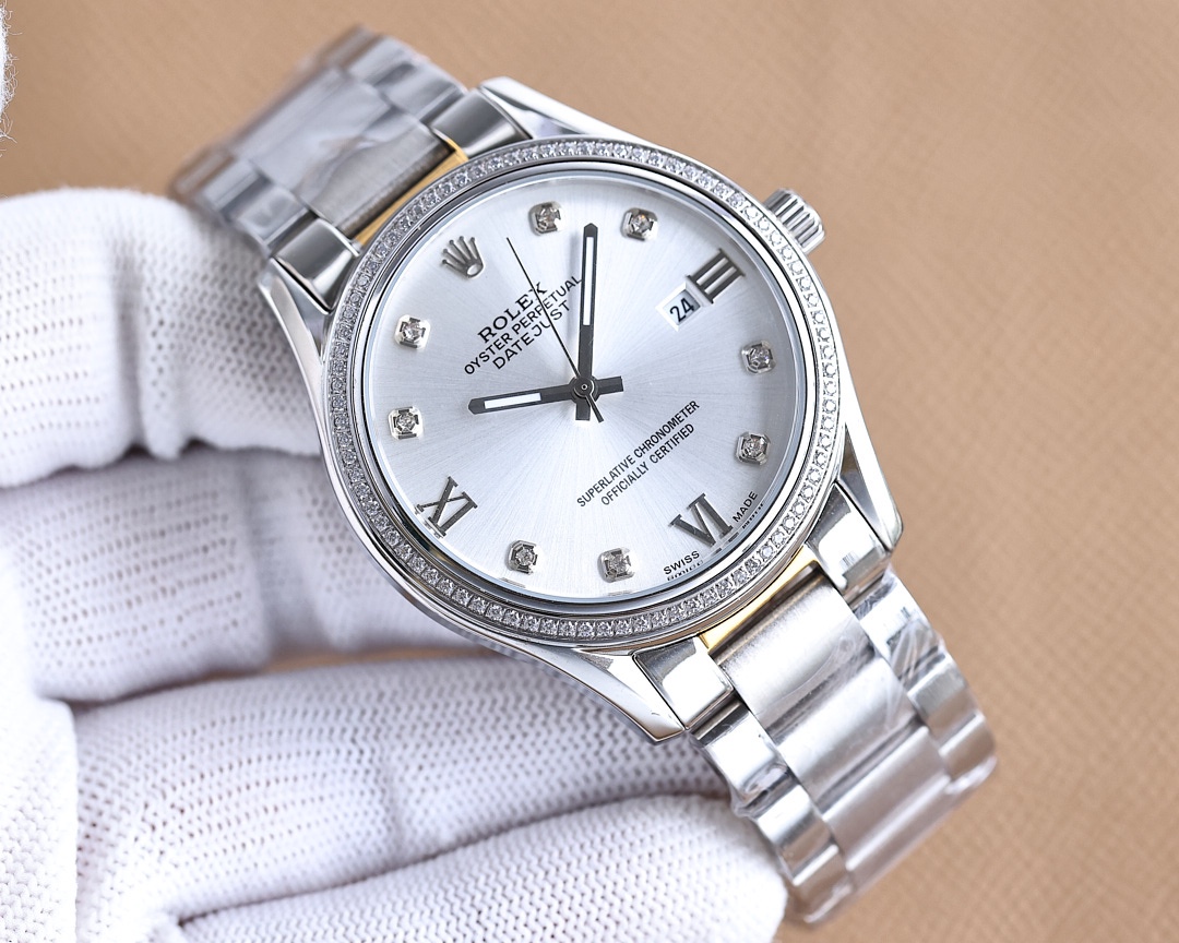 Rolex sapphire glass mirror