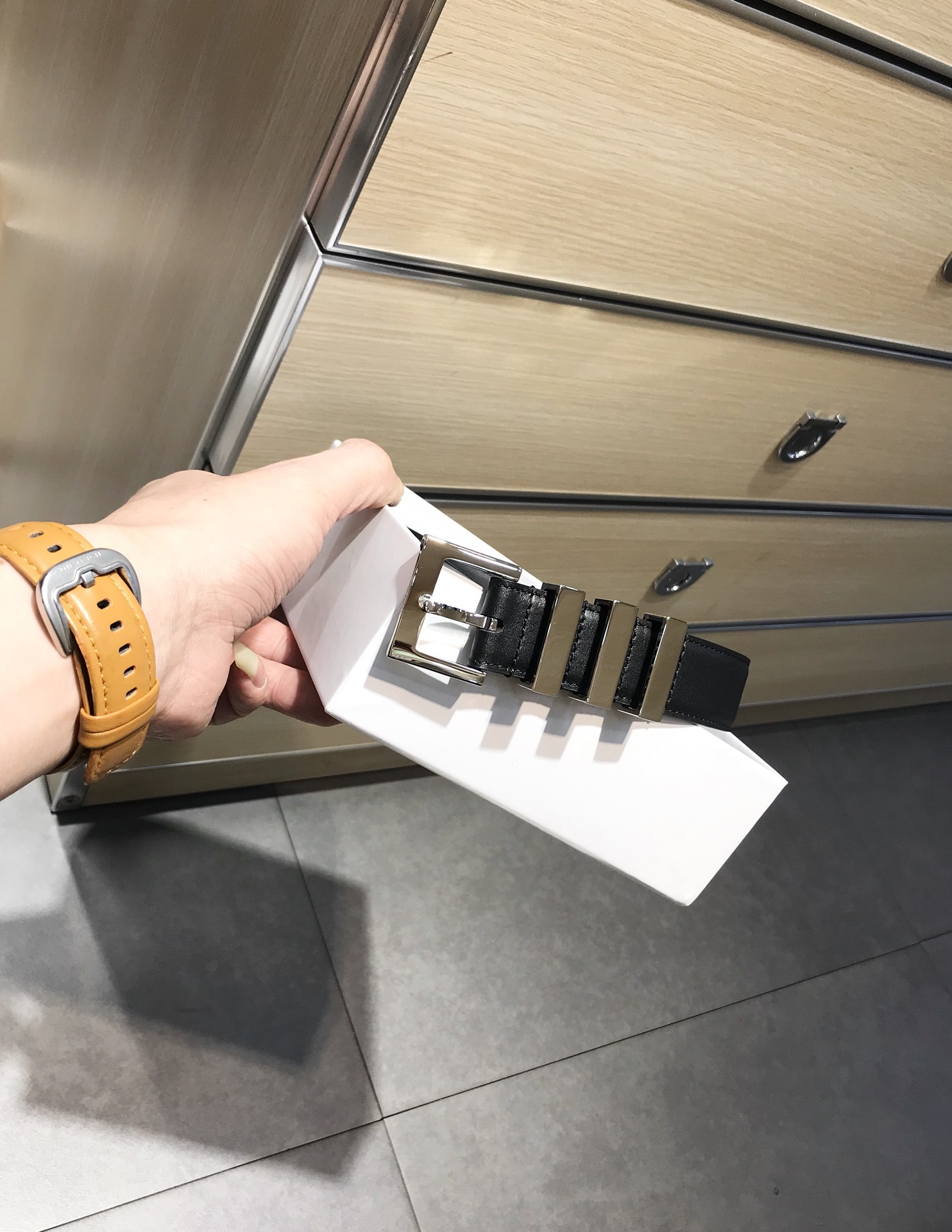 Saint Laurent Women's Casual Statement Belt