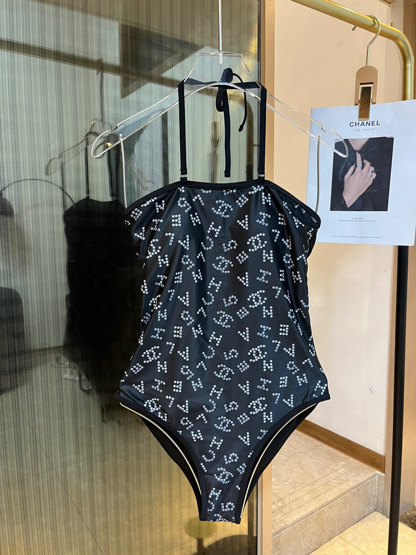 Chanel New one-piece bikini swimming costume