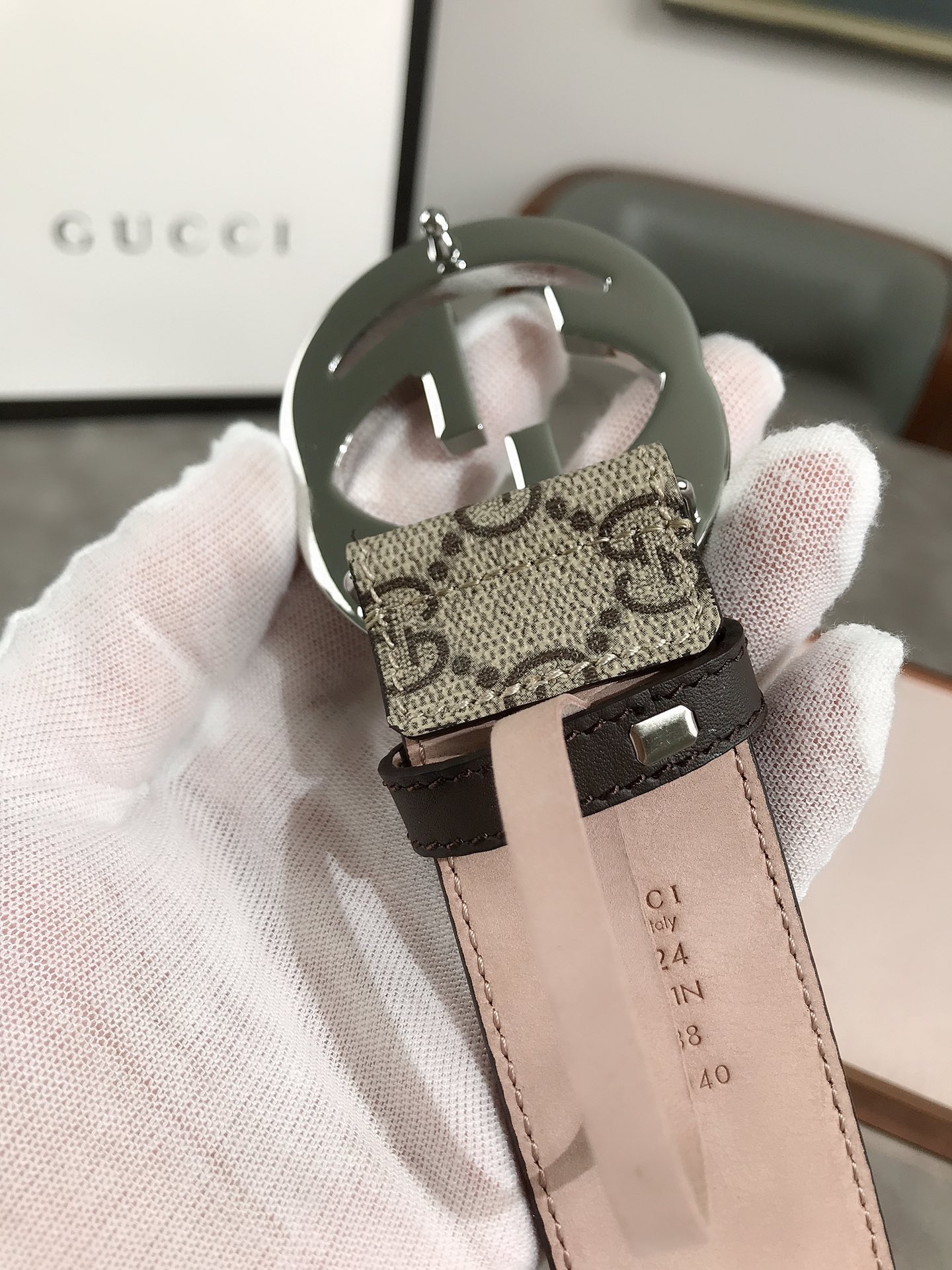 GUCCI classic double G belt
