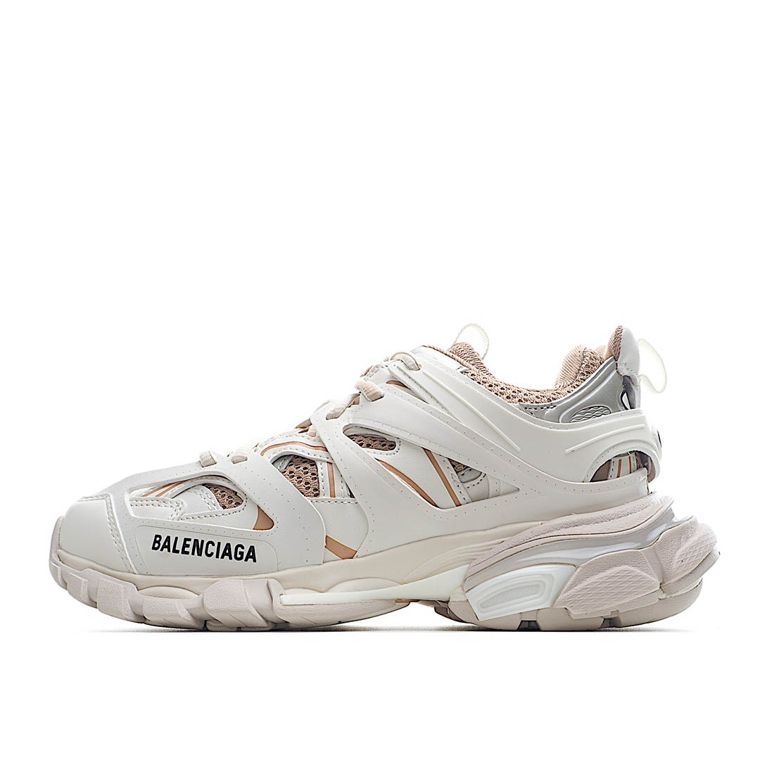 Balenciaga Sneaker Tess s.Gomma MAILLE WHITE/ORANGE