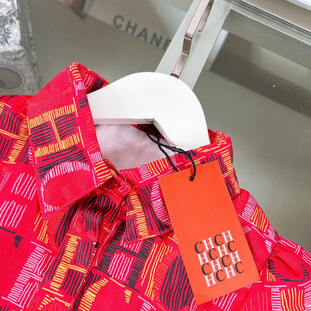 C&H Carolina Herrera Spring and Summer Girls Skirt Set