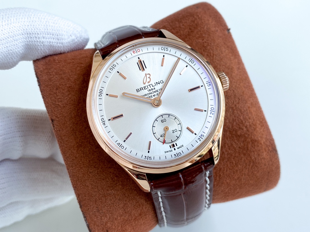 Breitling - Puia Automatic 316L steel CNC polished to perfection