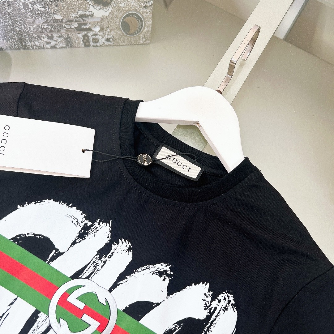 Gucci 2024/SS new logo printed T-shirt suit