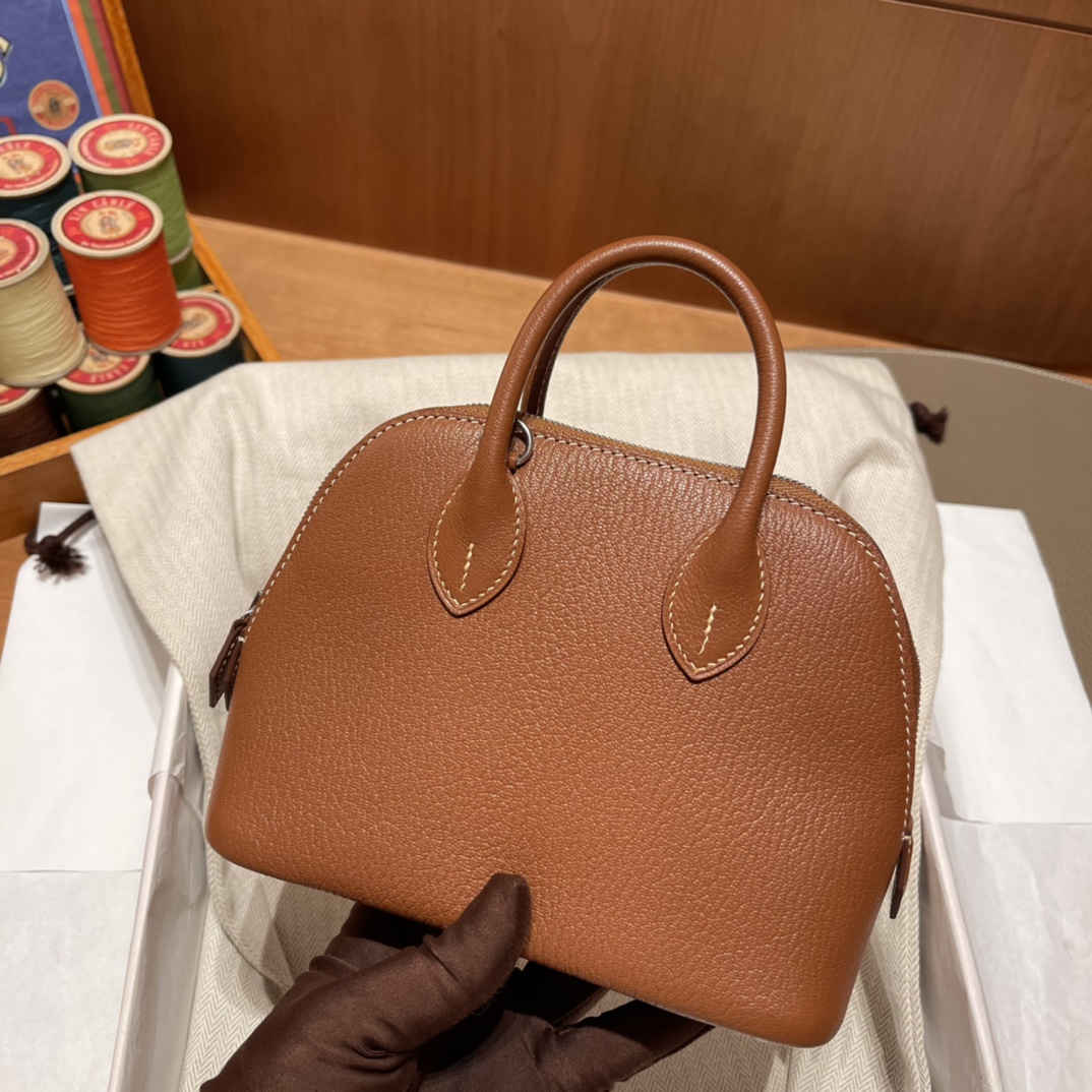 Bolide Mini 18CM Goatskin Mysore 37 Gold Brown Gold