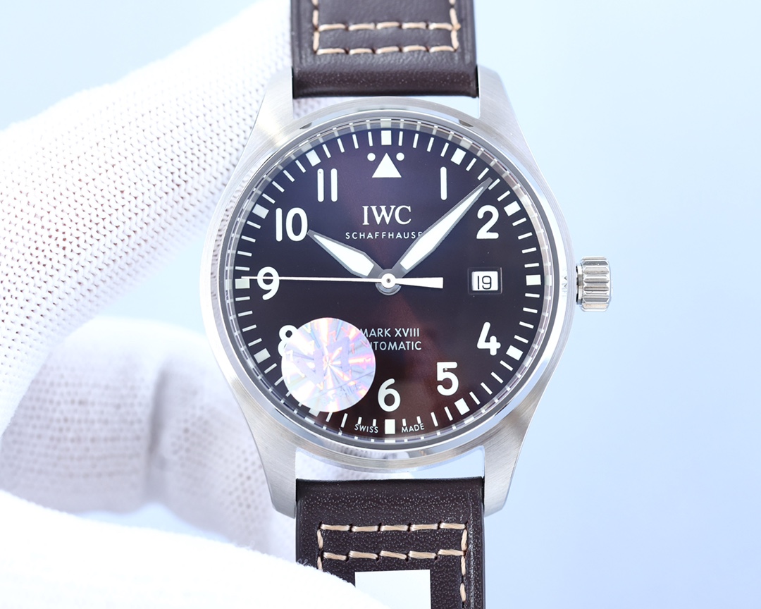 IWC- Vanguard Pilot's Watch Mark 18 - IW327006 with Japanese Mayuta 9015 movement