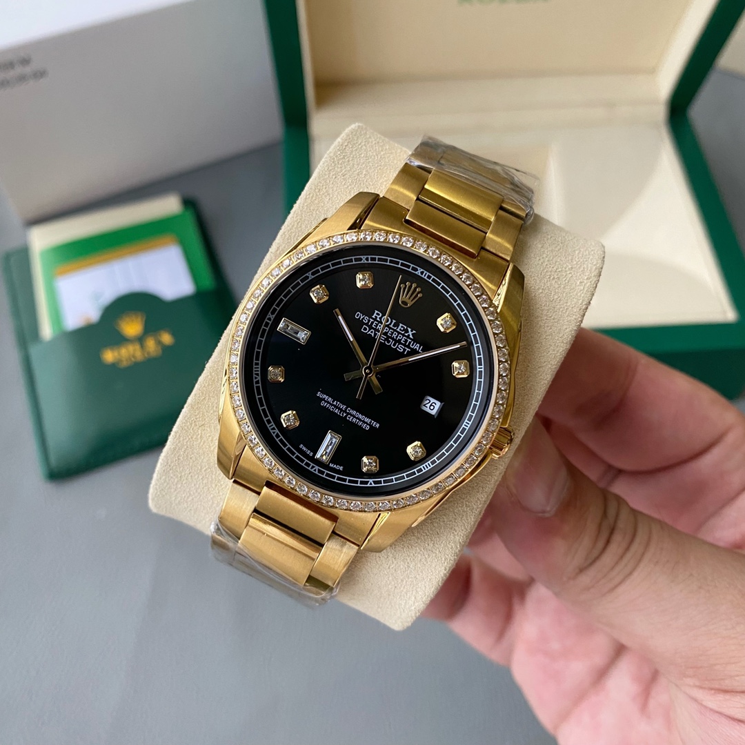 Rolex log classic big three needle design