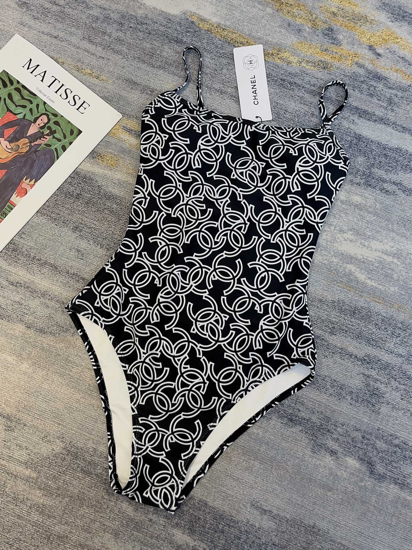 Chanel one piece swimsuit