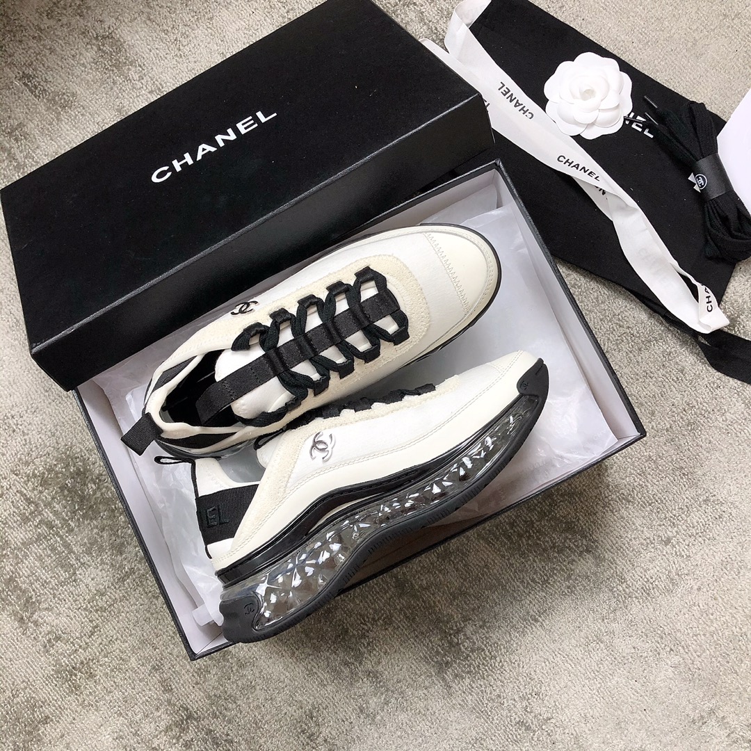 CHANEL sneakers classic small incense sneakers cowhide sheepskin leather genuine leather sole