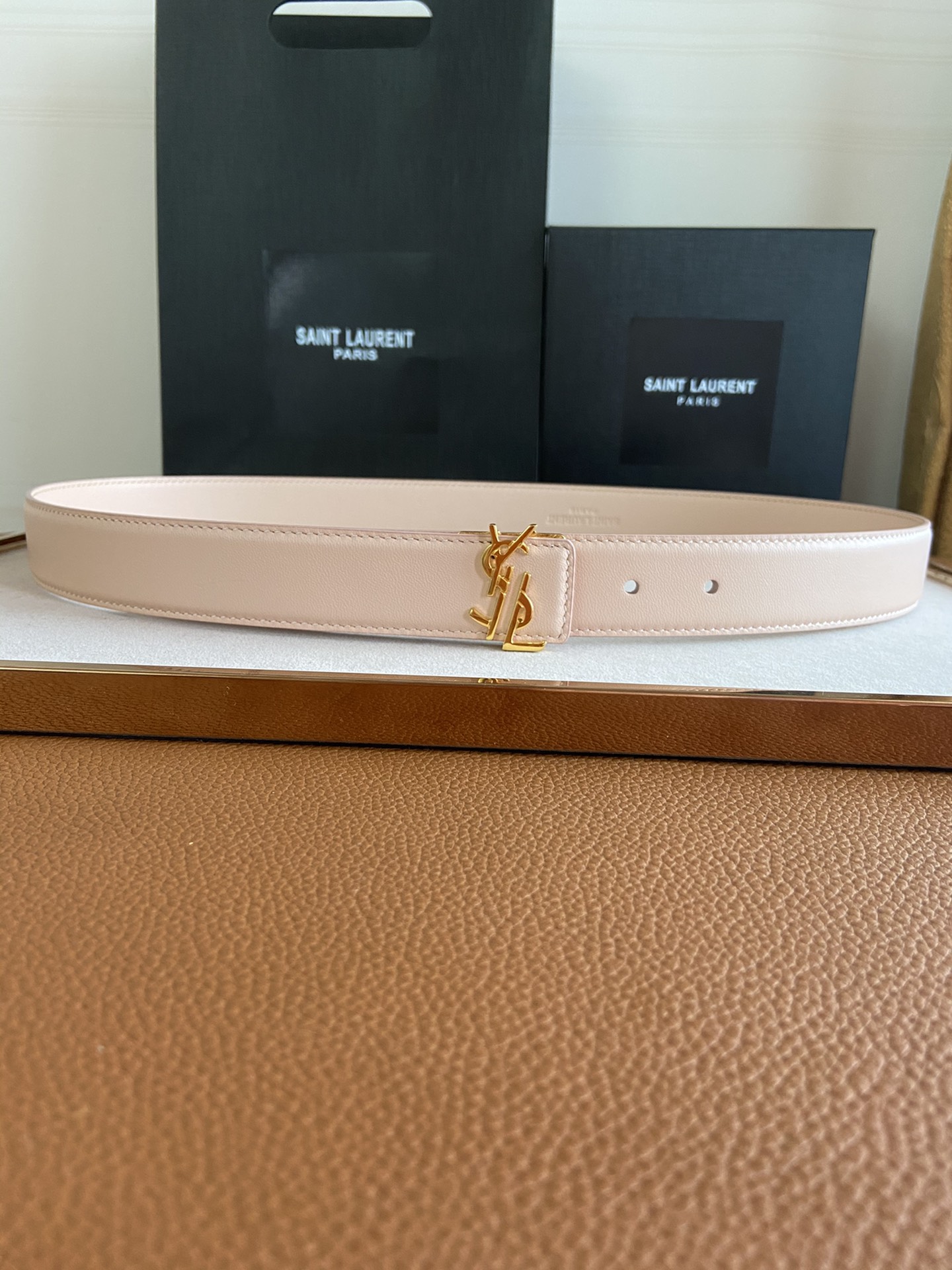 Saint Laurent YSL Misplaced Iconic Logo