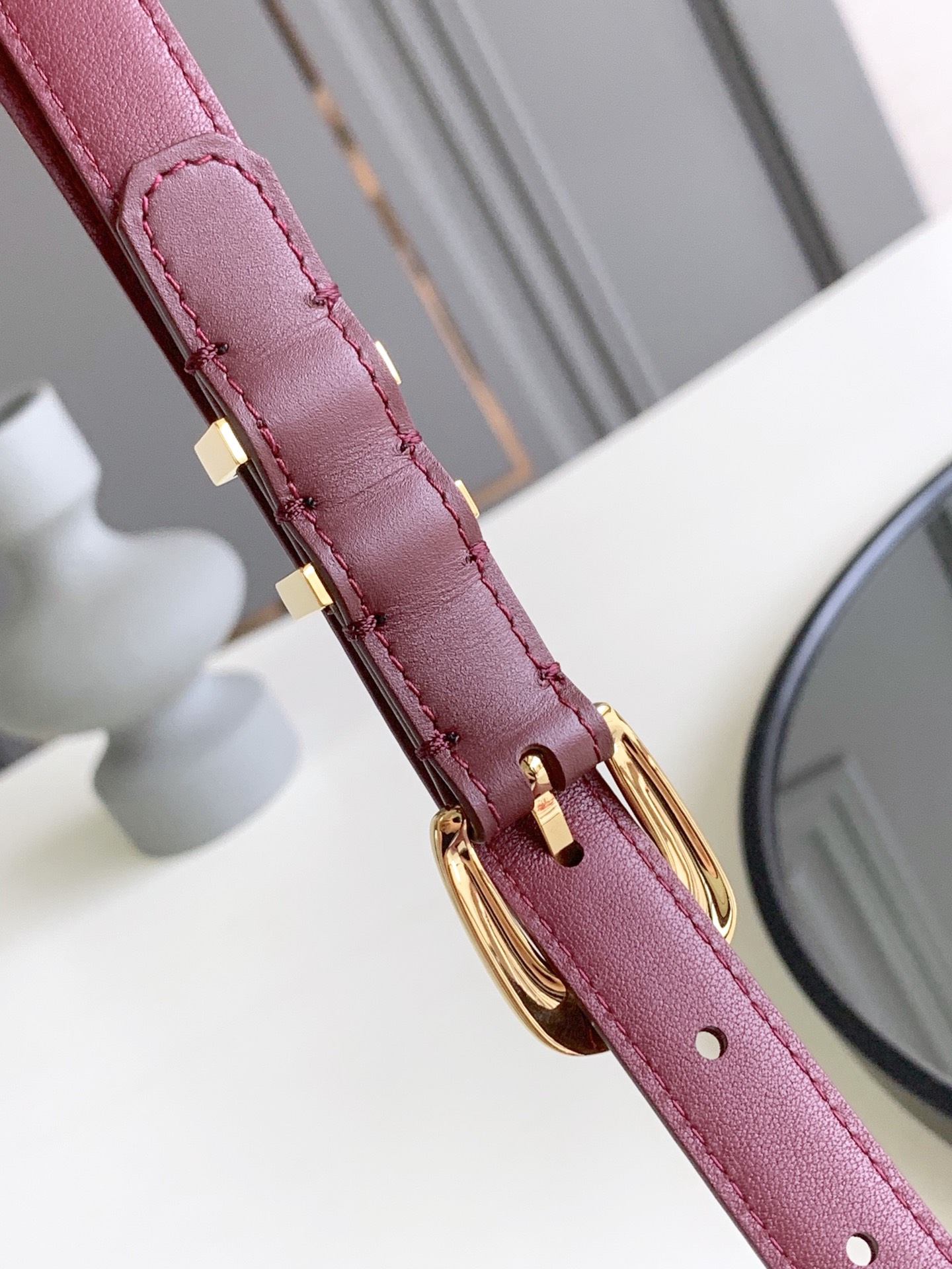 CELINE new pin buckle women's belt