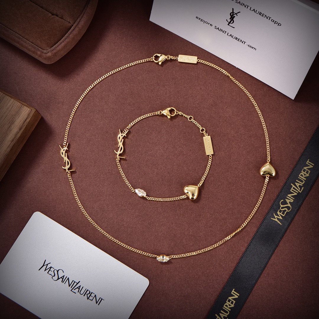 Saint Laurent YSL necklace