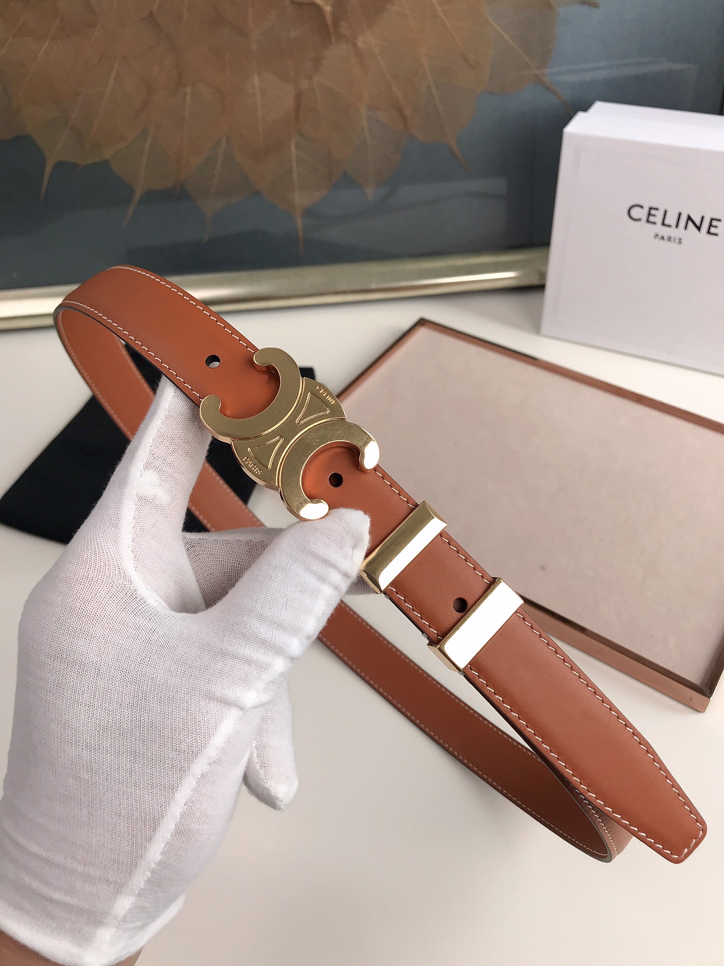 CELINE Italy 🚢Original Leather
