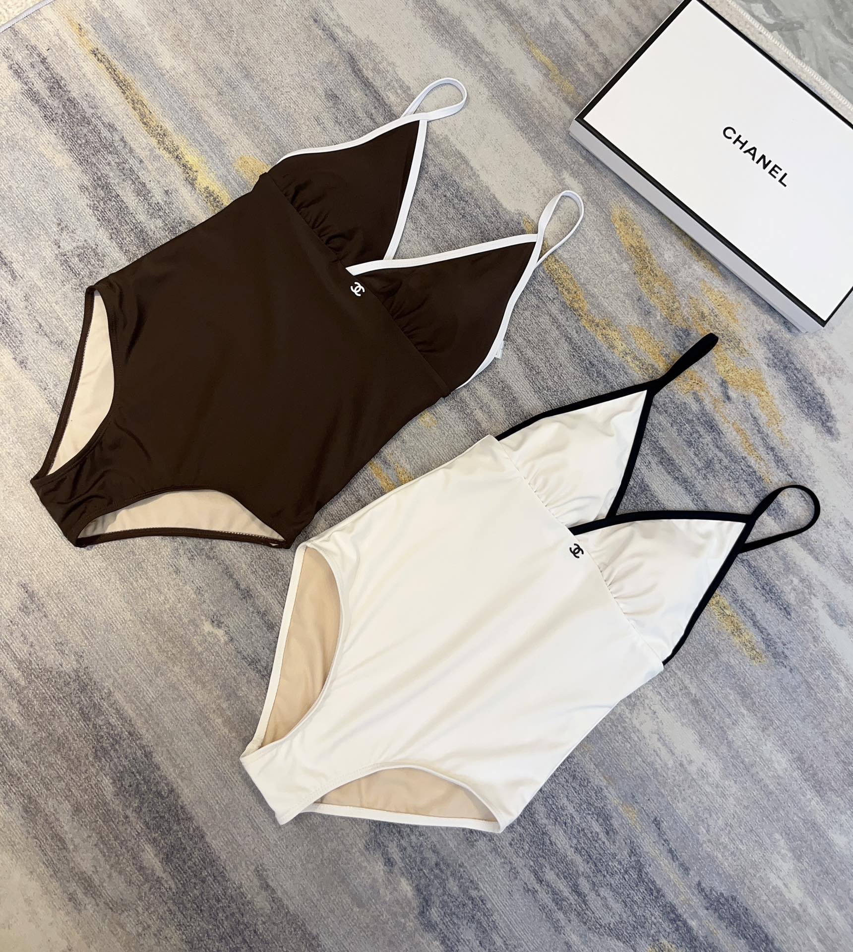 Chanel one piece swimsuit