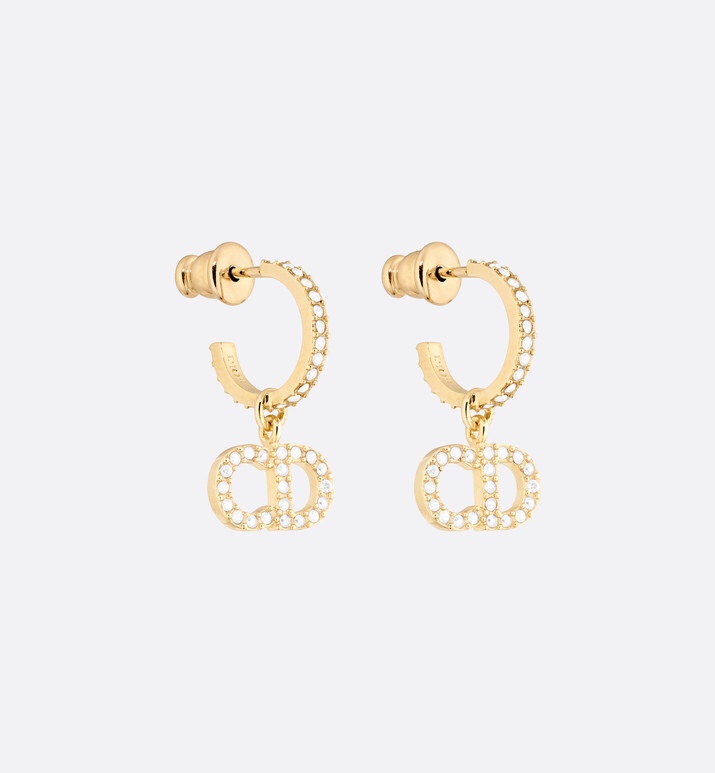Dior stud earrings