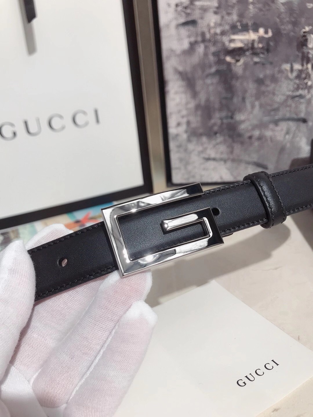 GUCCI D Italy 🇮🇹 imported cowhide