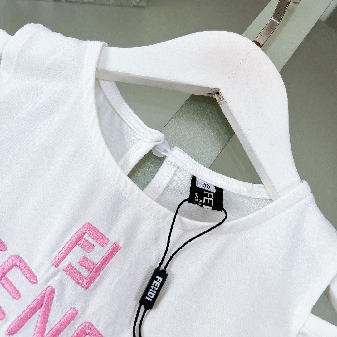 Fendi 2024 new girls skirt suit