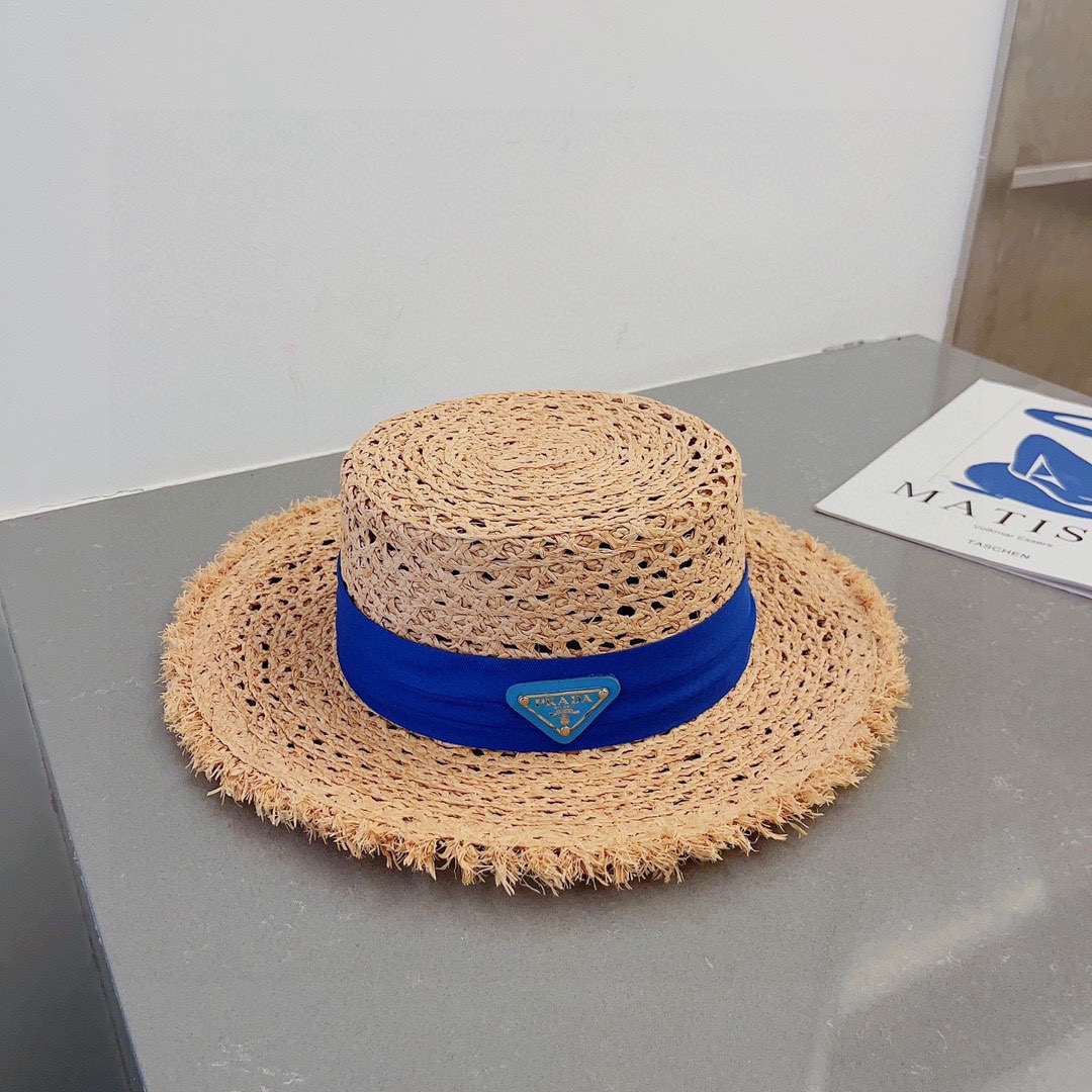 PRADA raffia hat