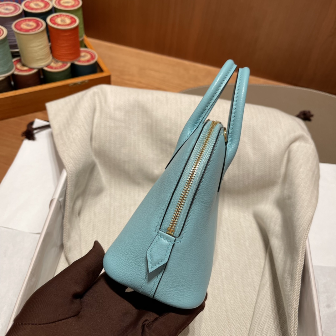 Bolide Mini 18CM Goatskin Mysore 3P Macaroon Blue Blue Atoll