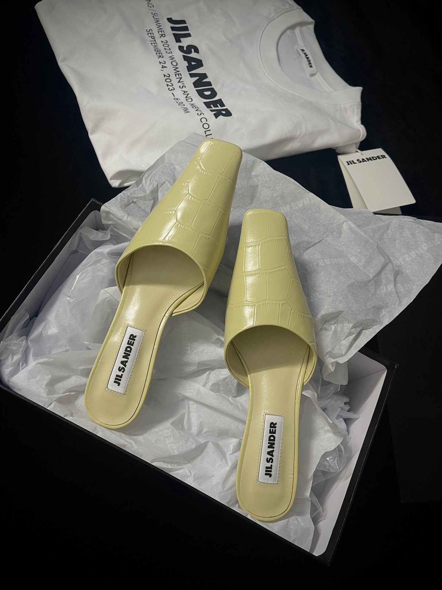 𝐉𝐢𝐥 𝐬𝐚𝐧𝐝𝐞𝐫｜𝟐𝟎𝟐𝟑/𝐒𝐒 𝐧𝐞𝐰 𝐀𝐖 fashionable slippers