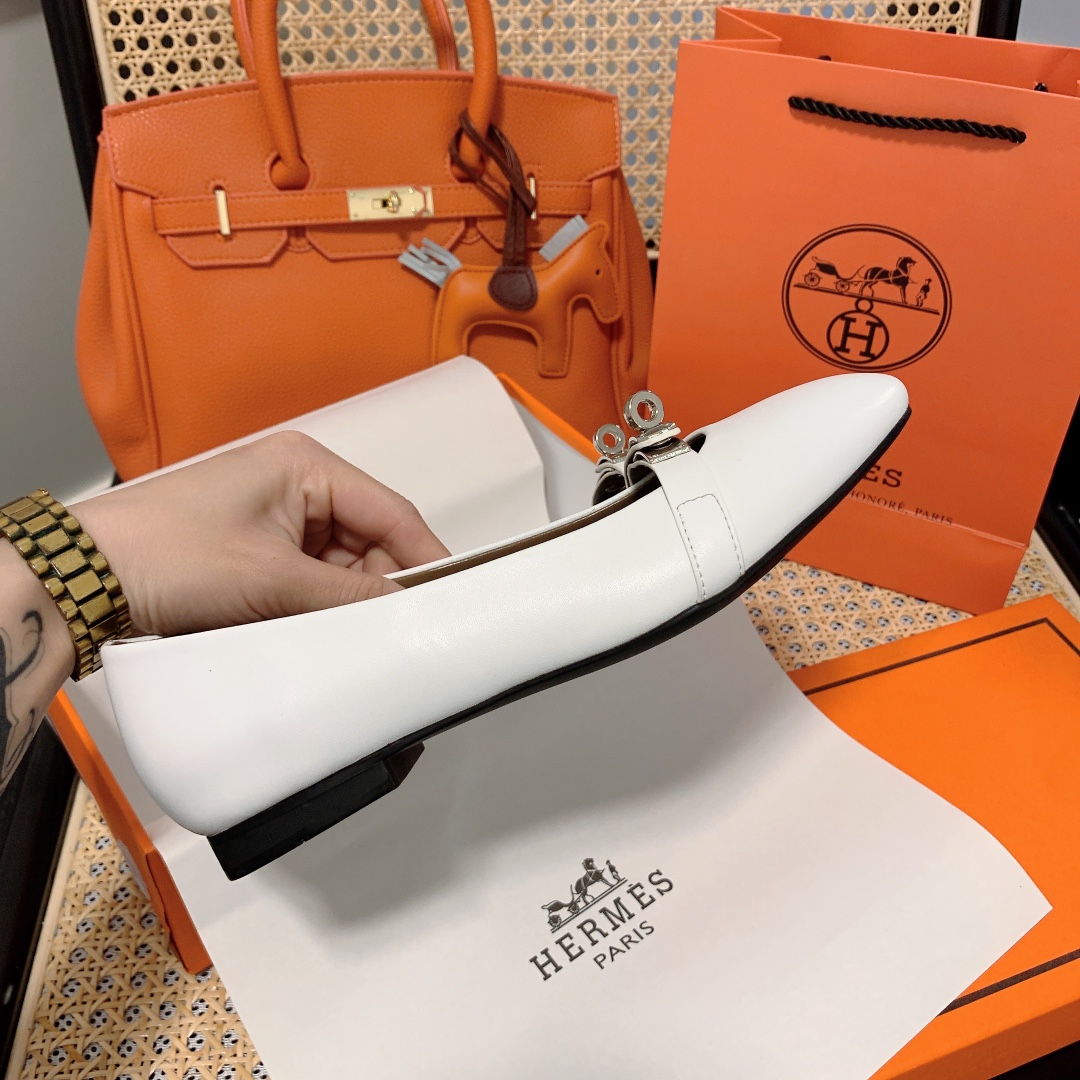 Hermes H shoes